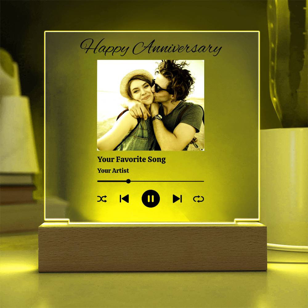 Song Player Acrylic Plaque