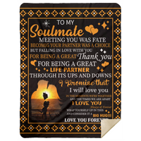 Soulmate Sherpa Blanket 60x80