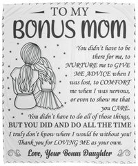Bonus Mom Fleece Blanket - 50x60