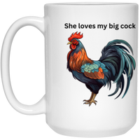 15oz White Mug