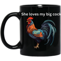 11oz Black Mug