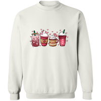 Valentine Coffee Pullover Sweatshirt