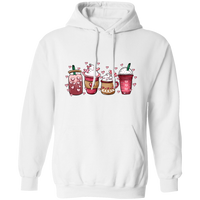 Valentine Coffee Pullover Hoodie