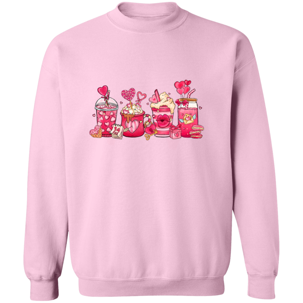 Cafe' Valentine Coffee Sweatshirt & Hoodies