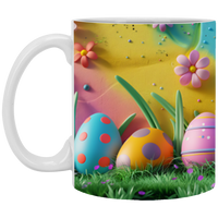 Egg Hunt 11oz White Mug