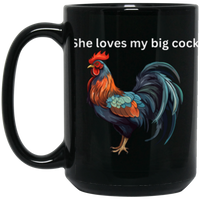 15oz Black Mug