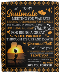 Soulmate Fleece Blanket - 50x60