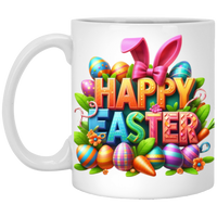 Pink Bow 11oz White Mug