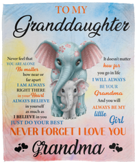 Granddaughter Fleece Blanket - 50x60