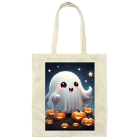 Cute Ghost Halloween Tote Bag