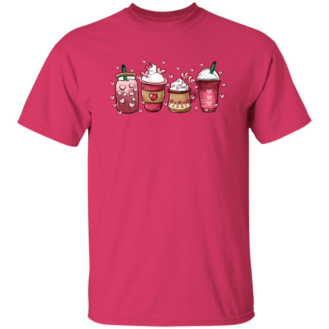 Cafe' Valentine T-Shirts
