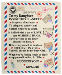 Daughter Fleece Blanket - 50x60