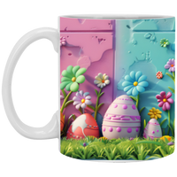 The Egg Hunt 11oz White Mug