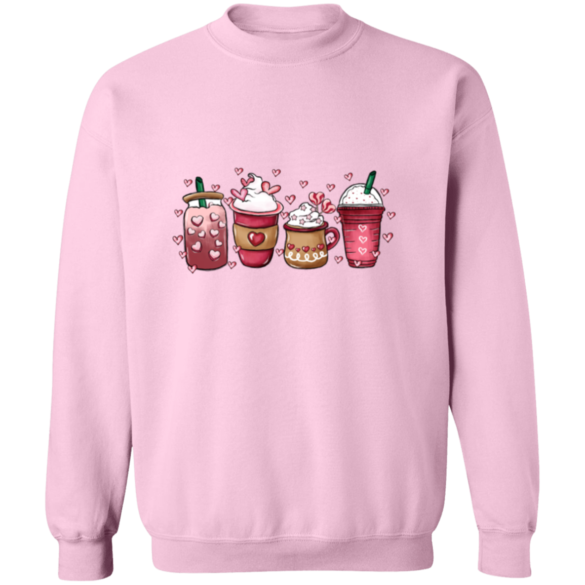 Cafe' Valentine Coffee Sweatshirt & Hoodies