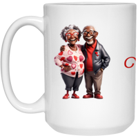 Elderly Valentines 15oz White Mug