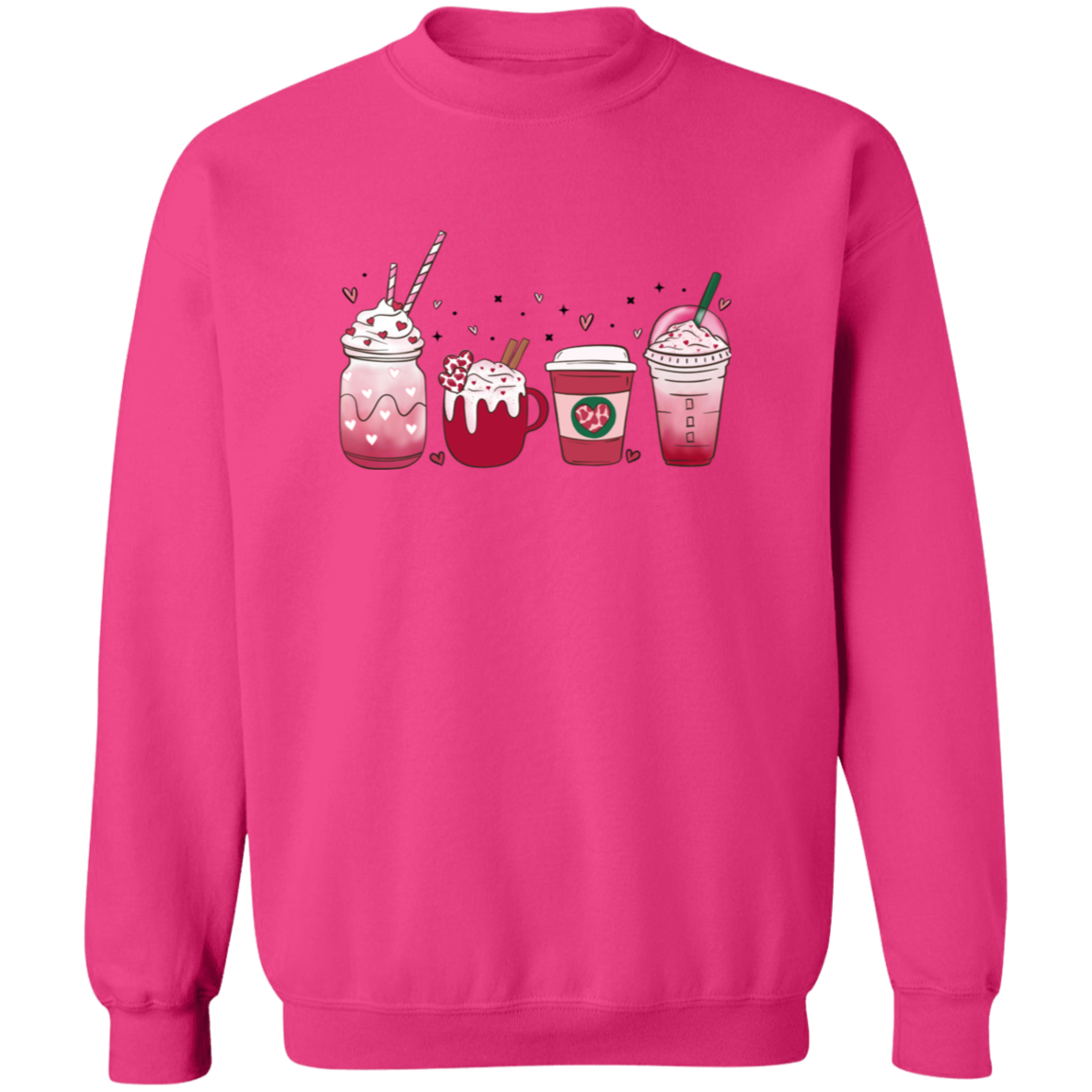 Cafe' Valentine Coffee Sweatshirt & Hoodies