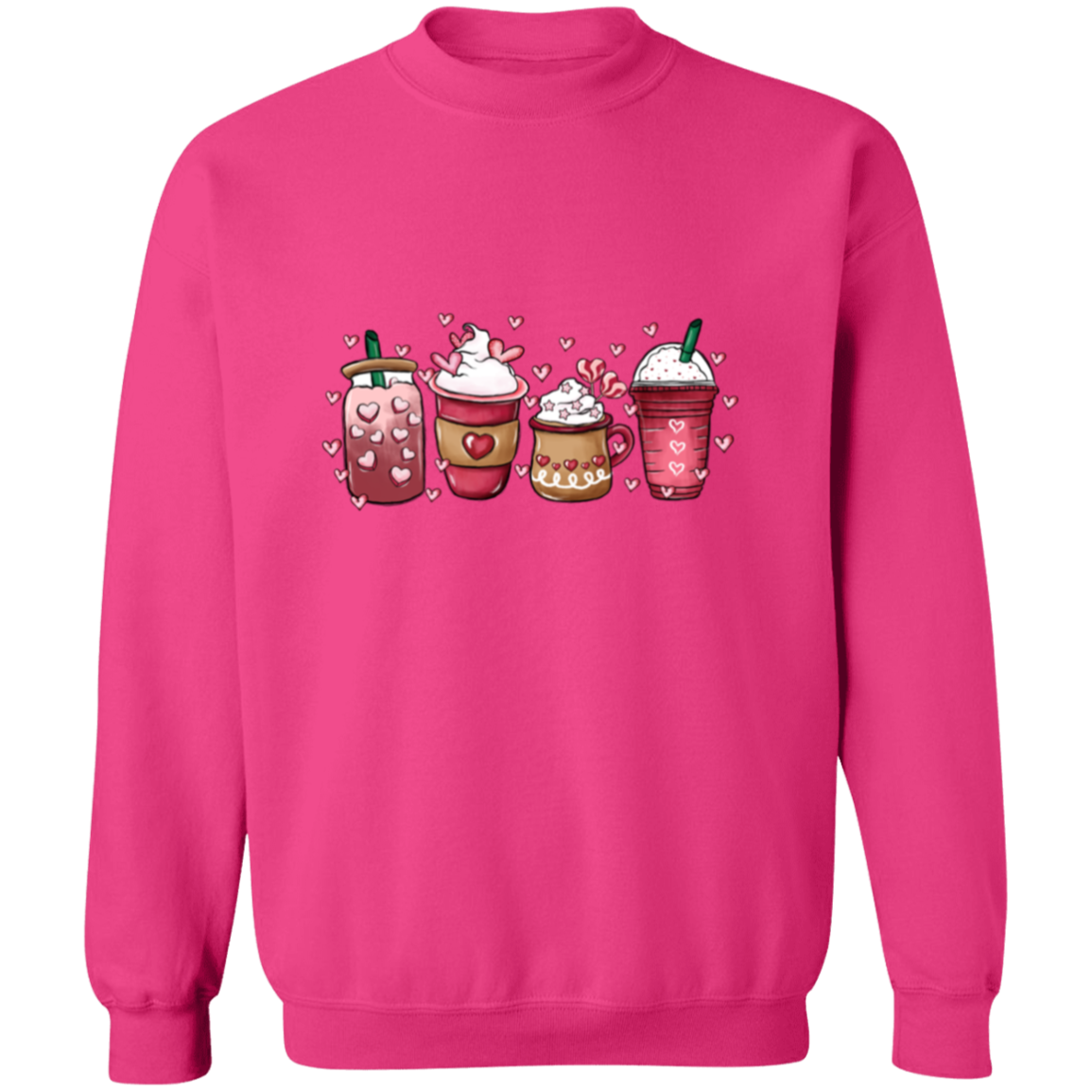 Cafe' Valentine Coffee Sweatshirt & Hoodies