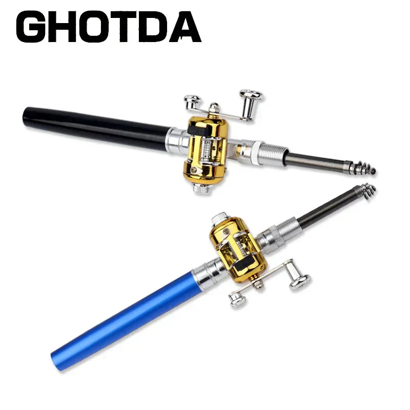 Pocket-Size Telescopic Fishing Rod β Portable & Lightweight