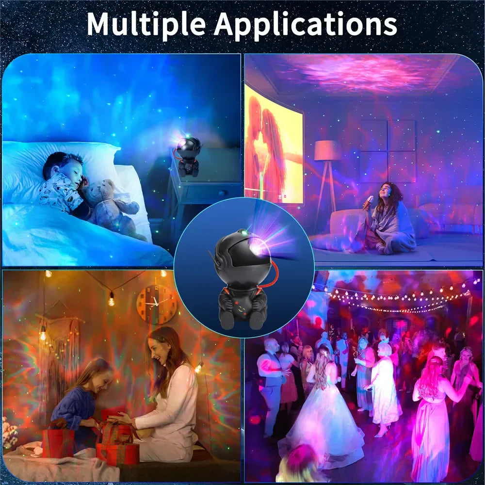 Starry Galaxy Projector β Transform Your Room with Lights