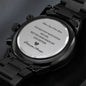Engraved Chronograph Watch-Gift for Him