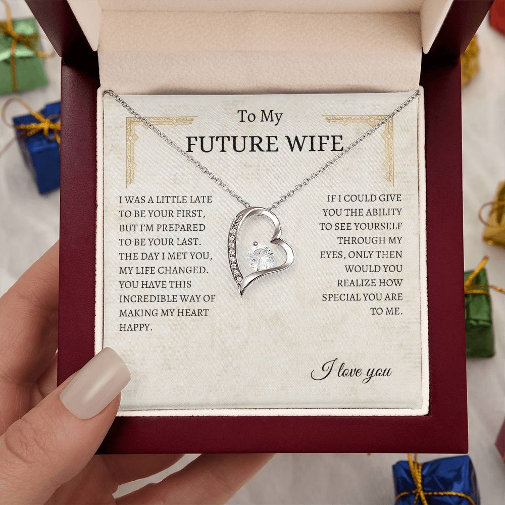 Forever Love Necklace – A Heartfelt Promise to My Future Wife