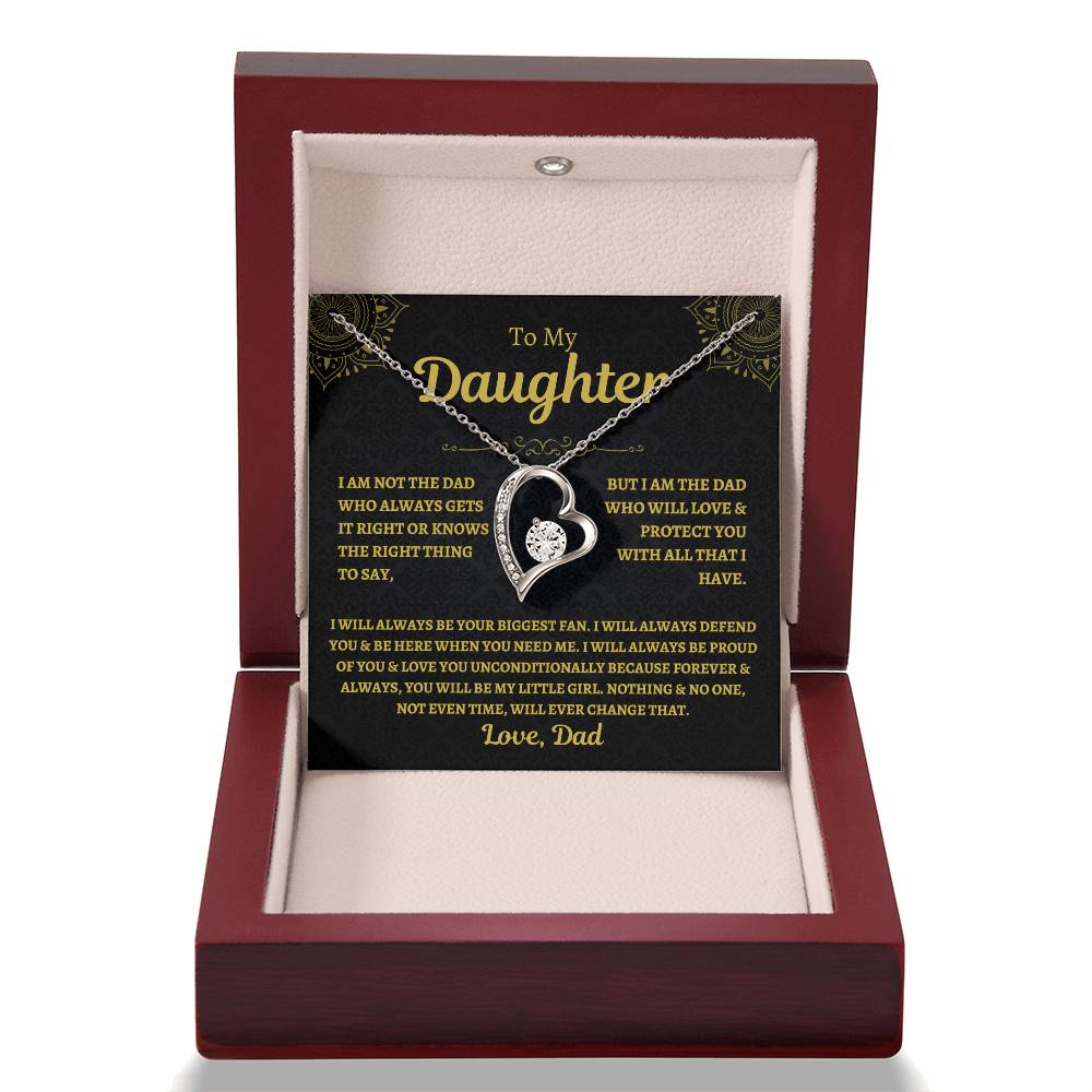 Beautiful Heart Necklace – A Forever Gift for Daughter