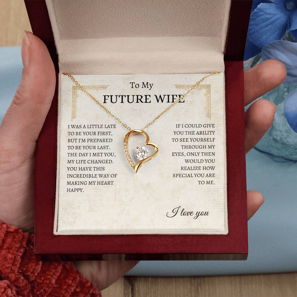 Forever Love Necklace – A Heartfelt Promise to My Future Wife