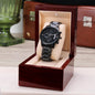 Engraved Stainless Steel Watch- Gift for Dad