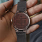 Sandalwood Engraved Watch- Gift for Dad/ Stepdad