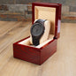 Engraved Sandalwood Watch- Gift from Daughter
