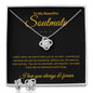 Beautiful Soulmate Necklace and Earring Set