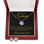 Beautiful Soulmate Necklace and Earring Set