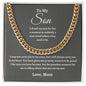 Cuban Link Chain – A Bold Gift of Pride and Strength for Son