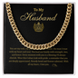 My King, My Husband- Cuban Link Necklace