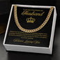 Cuban Link Necklace-To My Husband – The King of My Heart