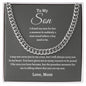 Cuban Link Chain – A Bold Gift of Pride and Strength for Son