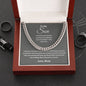 Cuban Link Chain – A Bold Gift of Pride and Strength for Son
