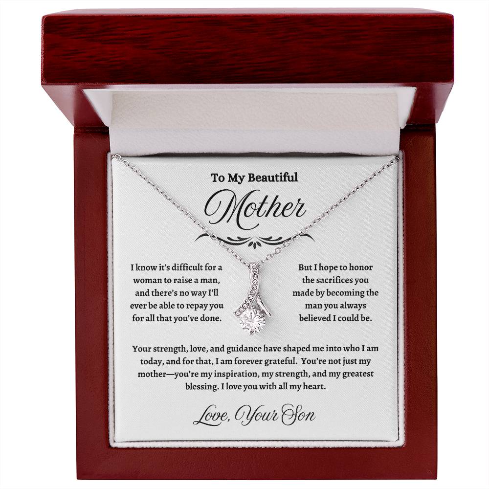 Alluring Beauty Necklace – A Timeless Tribute to Mom