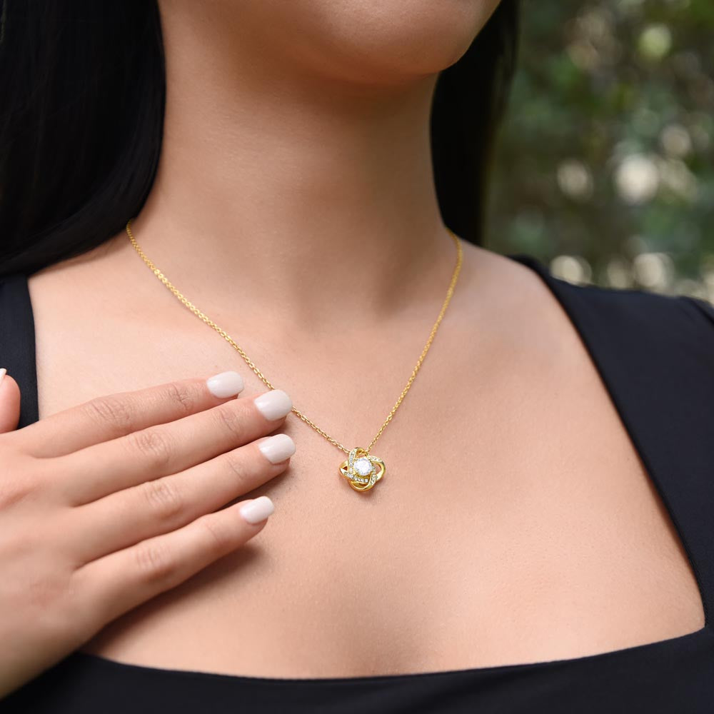 Forever Love Knot Necklace – A Timeless Gift of Endless Love for Her