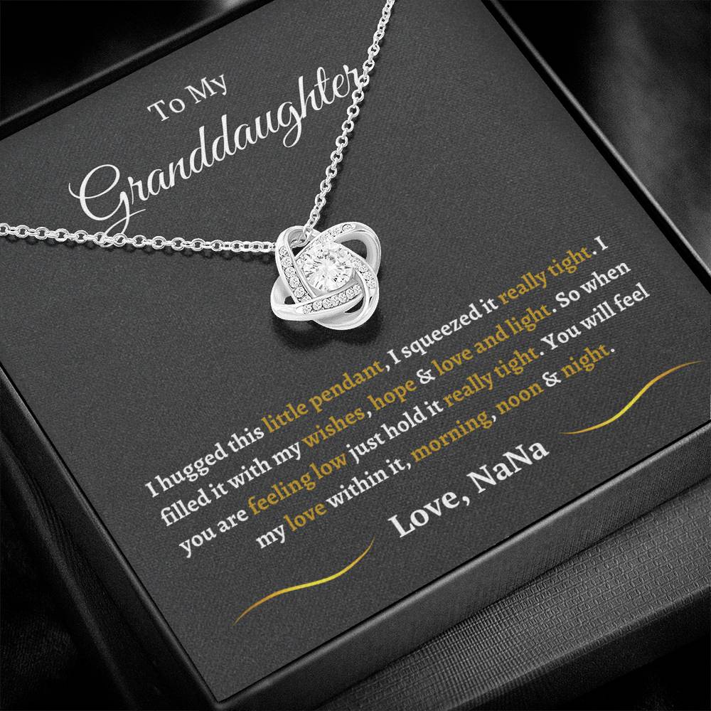 Love Knot Necklace – A Forever Gift for Granddaughter