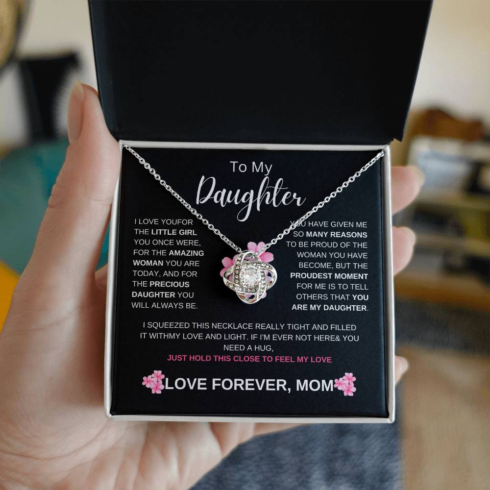 Love Knot Necklace – A Forever Gift for Daughter