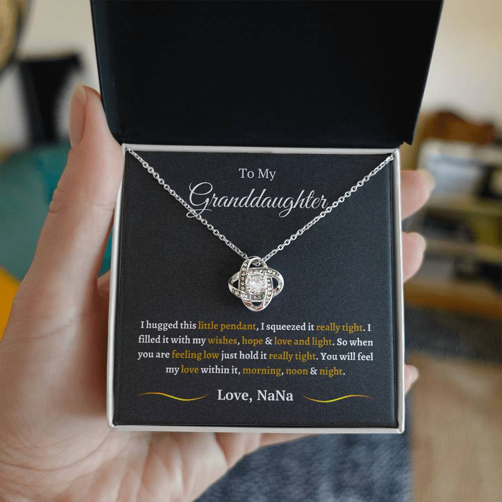 Love Knot Necklace – A Forever Gift for Granddaughter