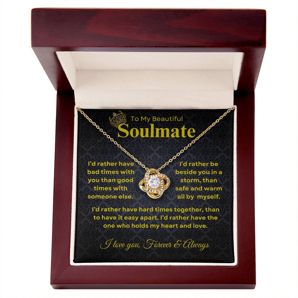 Forever Love Knot Necklace – A Timeless Gift of Endless Love for Her