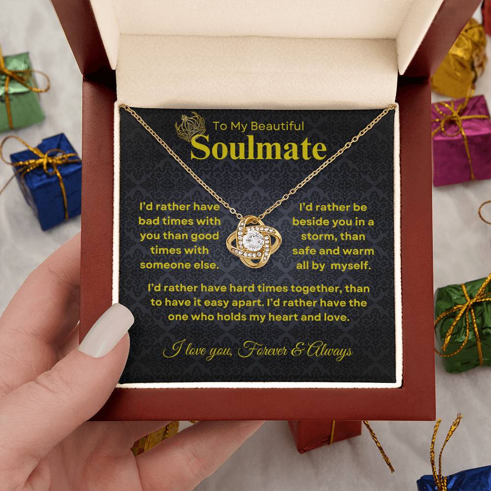 Forever Love Knot Necklace – A Timeless Gift of Endless Love for Her