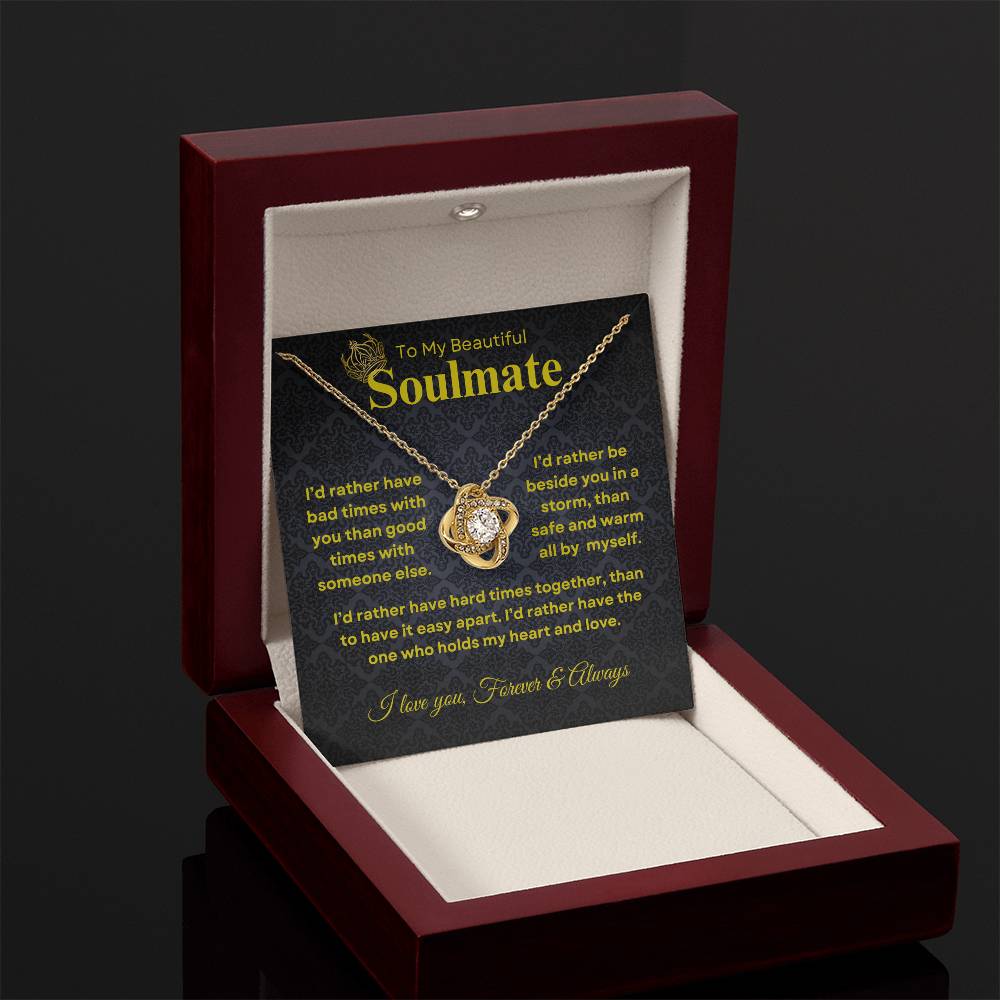 Forever Love Knot Necklace – A Timeless Gift of Endless Love for Her