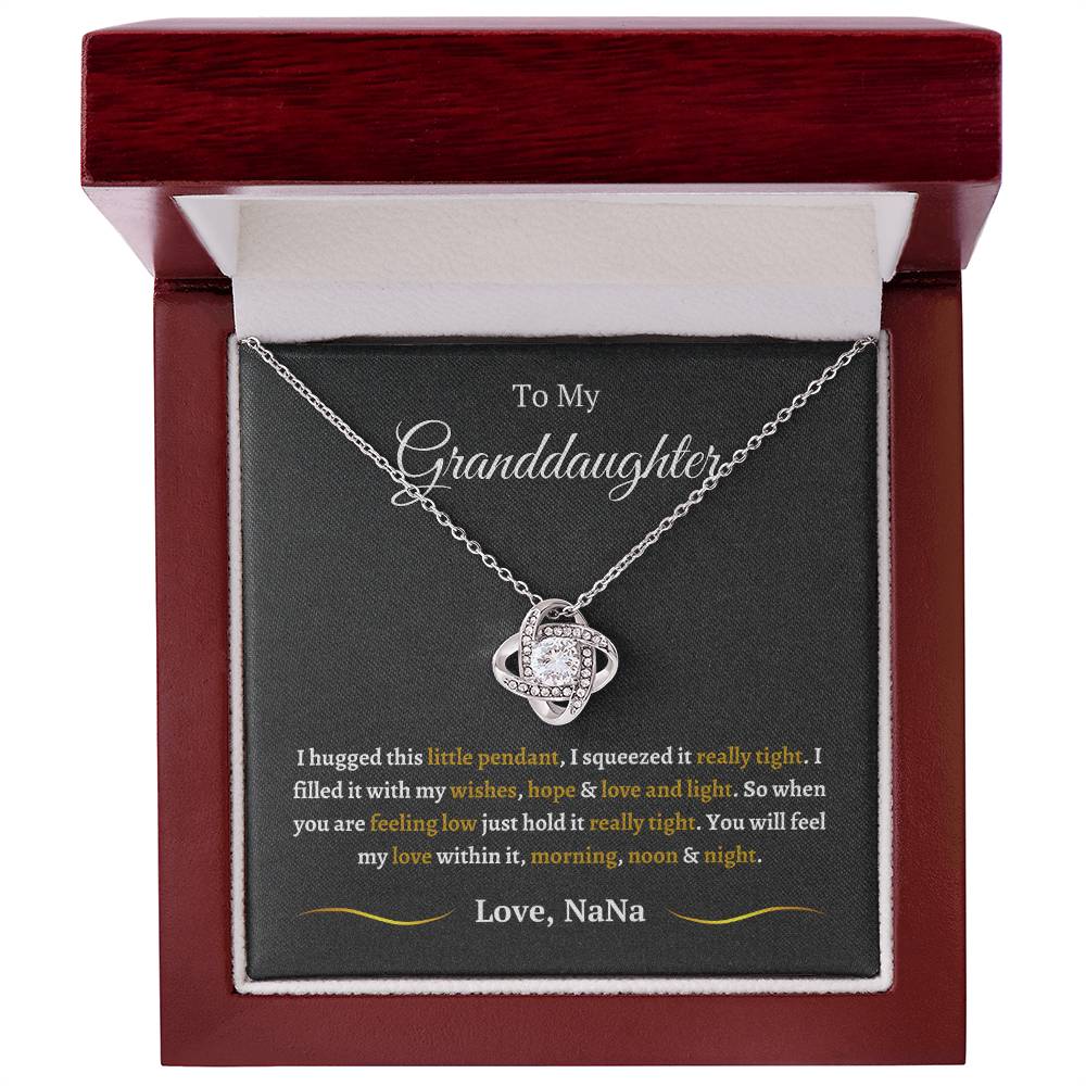 Love Knot Necklace – A Forever Gift for Granddaughter