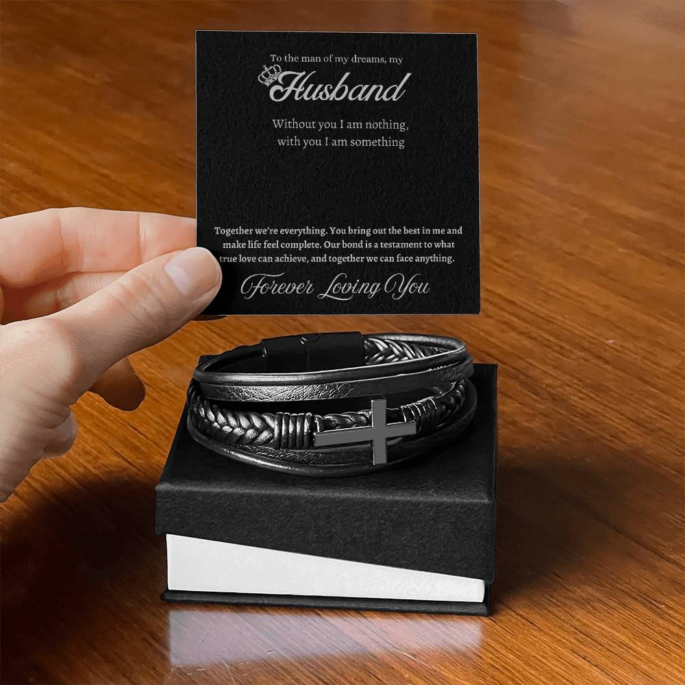 Faith Cross Bracelet – A Powerful Gift for Husband from Wife