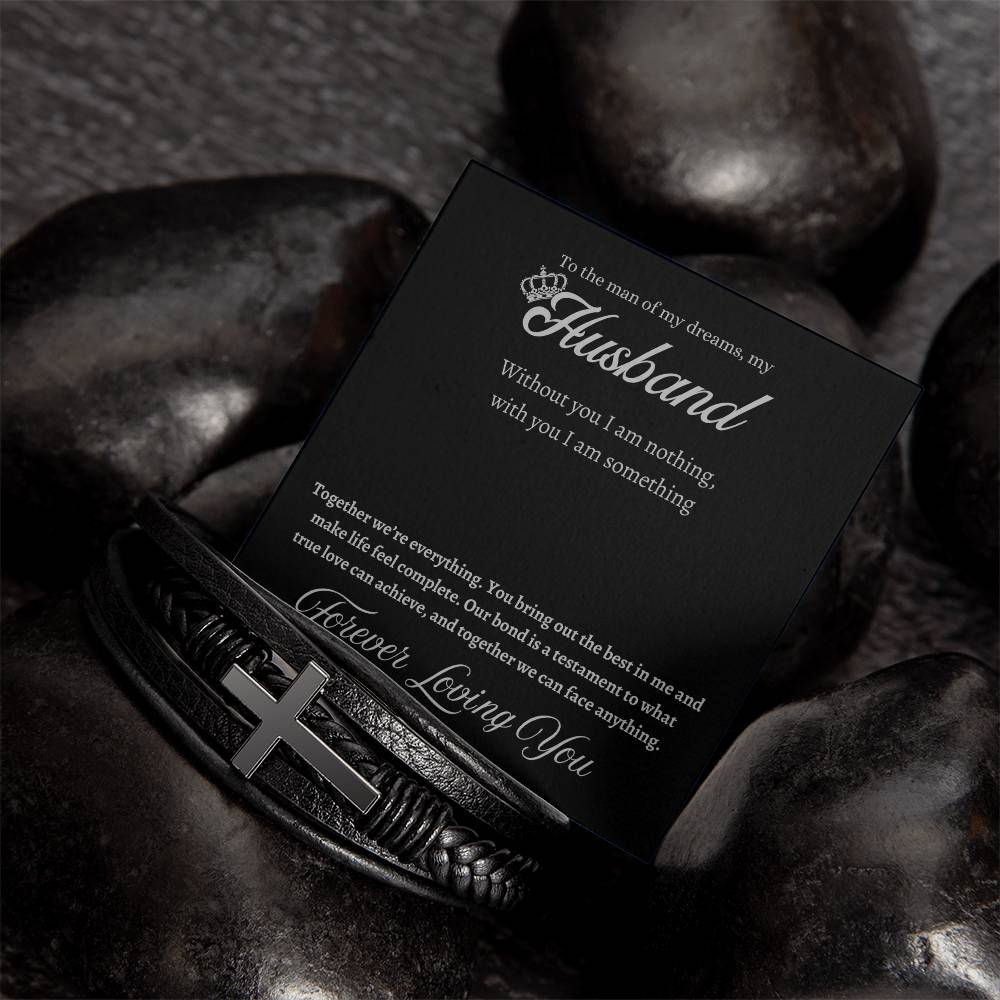 Faith Cross Bracelet – A Powerful Gift for Husband from Wife