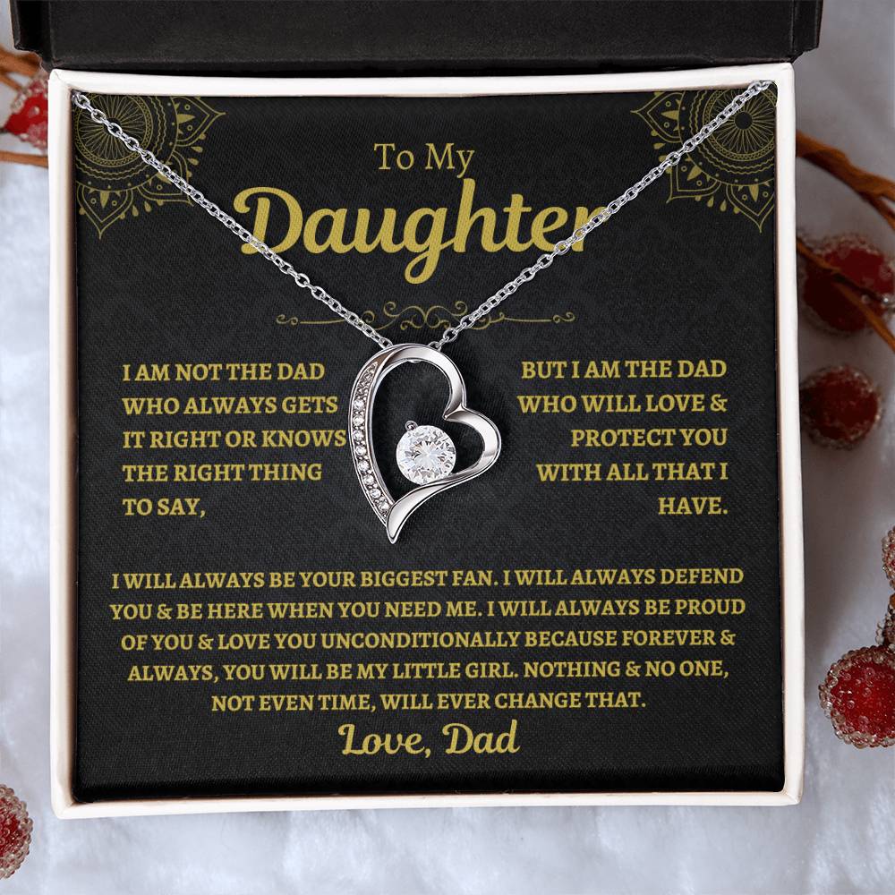 Beautiful Heart Necklace – A Forever Gift for Daughter
