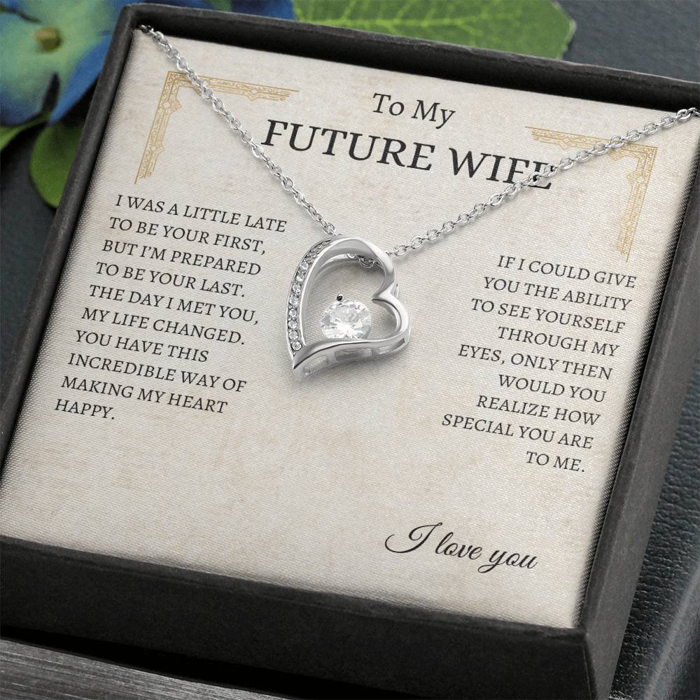 Forever Love Necklace – A Heartfelt Promise to My Future Wife
